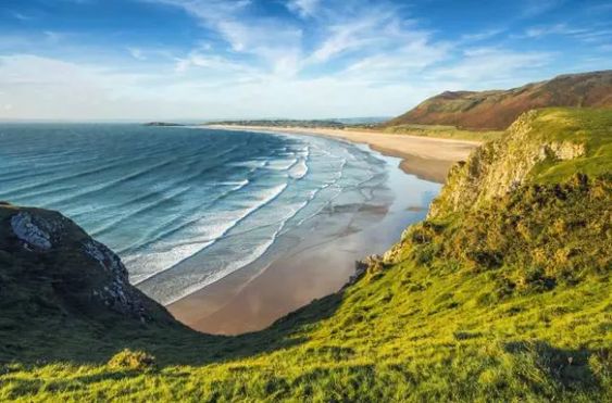 Rhossili bay Beach