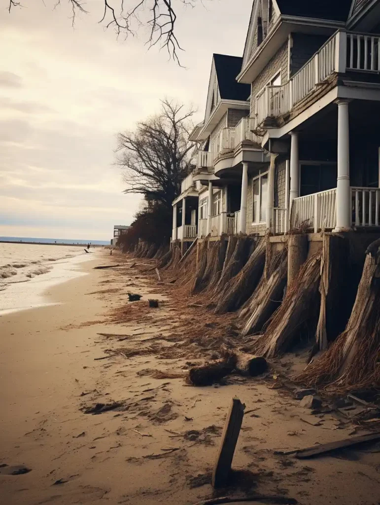 Gunnison beach Sandy hook in New Jersey.