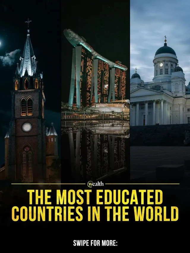 List of Top 10 Most Educated Countries in the World 2024