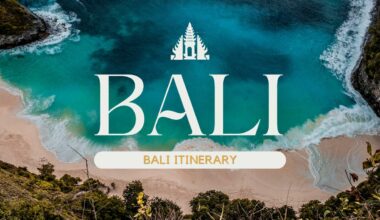 Bali-Itinerary