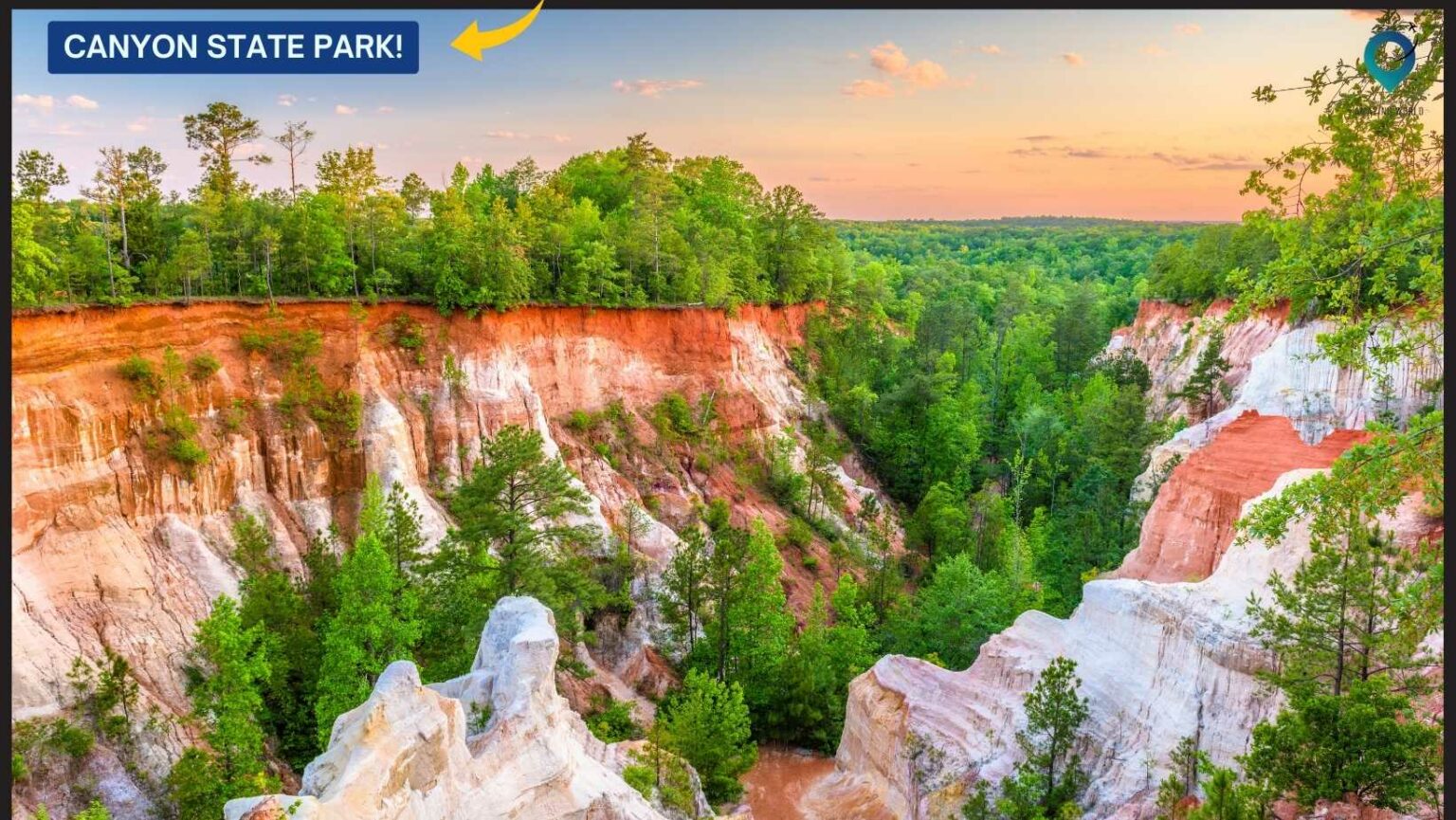 Hiking Providence Canyon State Park Amazingworld