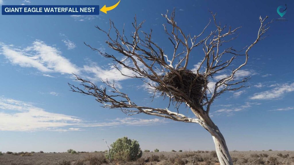 Giant Eagle Waterfall Nest 