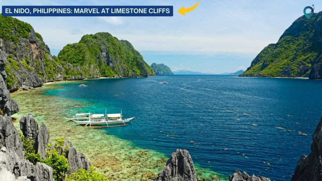 El Nido, Philippines: Marvel at limestone cliffs